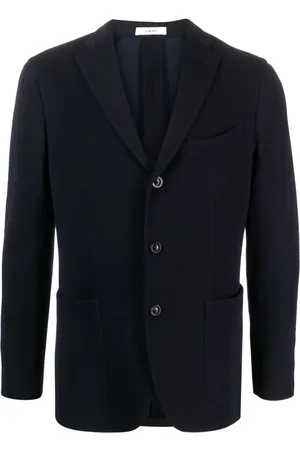 Boglioli Single-breasted knitted blazer
