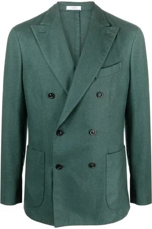 Boglioli Wide-lapel double-breasted blazer