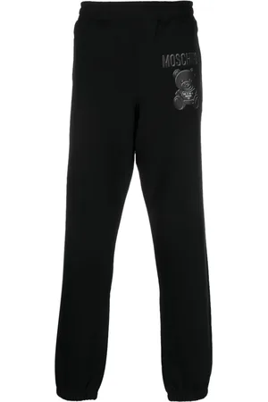 Moschino Logo-print organic cotton track pants