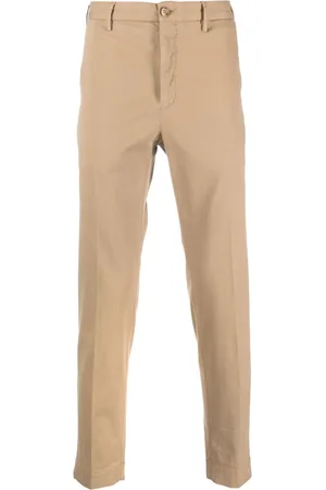 Incotex Low-rise straight-leg trousers