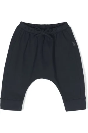 TEDDY & MINOU Logo-tag drawstring track pants
