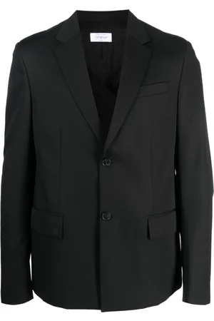 OFF-WHITE Single-breasted wool blazer