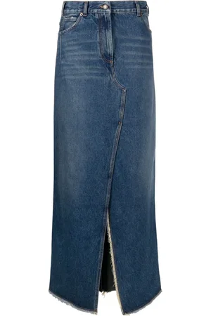 DARKPARK Denim maxi skirt