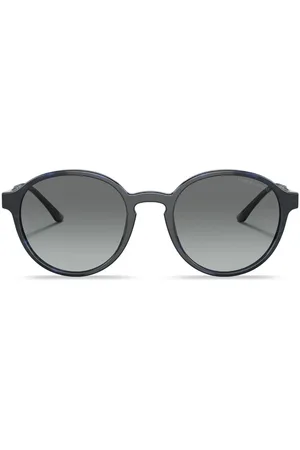 Giorgio Armani Panto round-frame sunglasses
