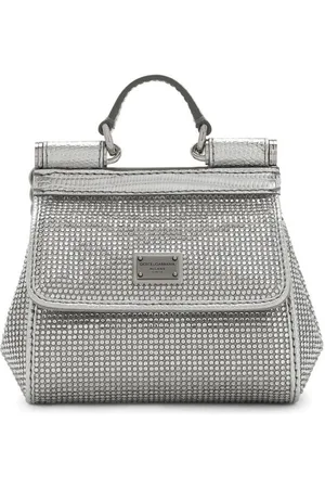 Dolce & Gabbana KIM DOLCE&GABBANA mini Sicily satin top-handle bag