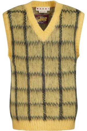 Marni Checked sleeveless vest