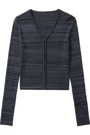 Low Classic Ribbed-knit V-neck cardigan