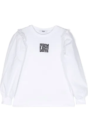 Msgm Frill-detail blouse