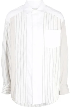 Feng Chen Wang Striped long-sleeve shirt