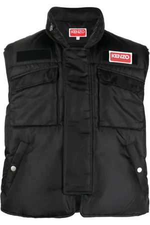 Kenzo Logo-patch padded gilet