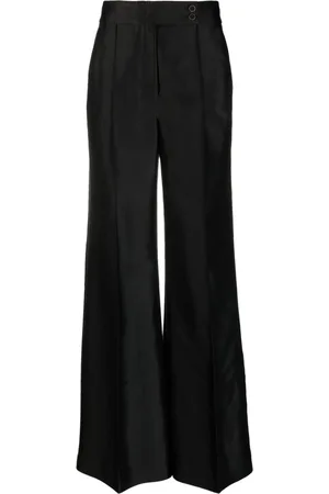 ZIMMERMANN Wool-blend wide-leg trousers