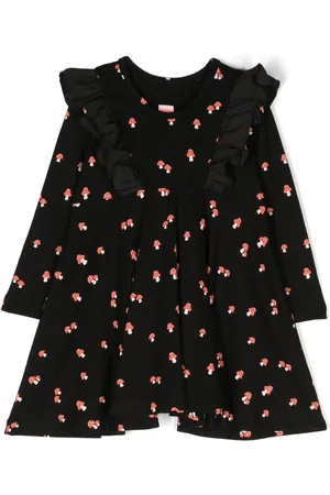 Wauw Capow by Bangbang Maya Mushroom stretch-cotton dress