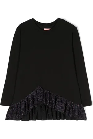 Wauw Capow by Bangbang Violet Glitter long-sleeves t-shirt