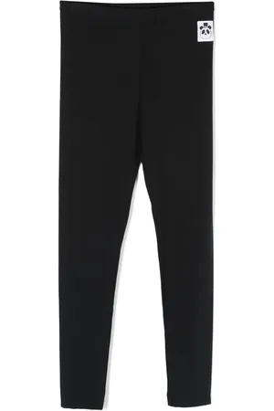 Mini Rodini Logo-patch slim leggings