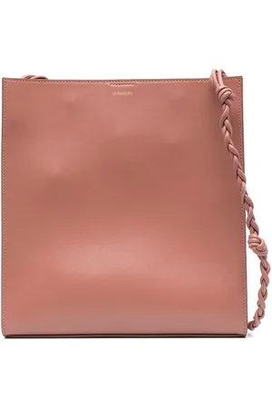 Jil Sander Medium Tangle leather shoulder bag