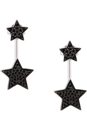 ALINKA 18kt white gold STASIA diamond drop earrings