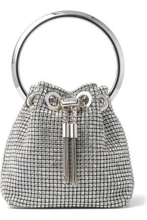 Jimmy Choo Bon Bon crystal-embellished mini bag