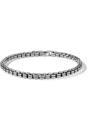 David Yurman Sterling Double Box chain bracelet (4mm)