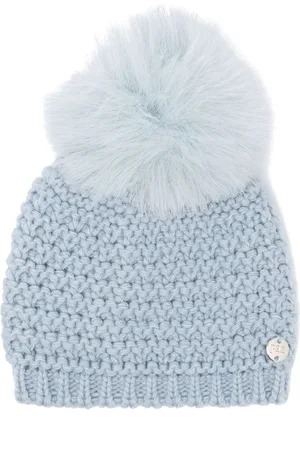 PAZ RODRIGUEZ Pompom knitted beanie