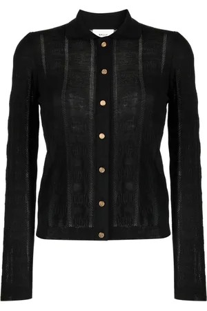 Bally Monogram-jacquard wool cardigan