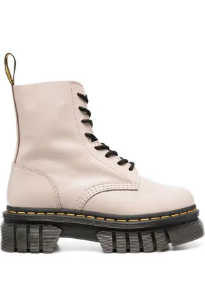 Dr. Martens Audrick 8-Eyeye Lux leather ankle boots