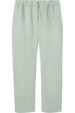 Proenza Schouler Straight-leg cotton-blend trousers