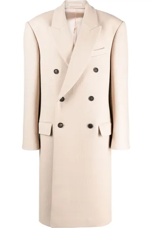 WARDROBE.NYC X Hailey Bieber virgin wool coat