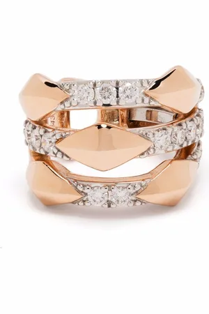 Tirisi 18kt rose gold Monte Carlo diamond ear cuff