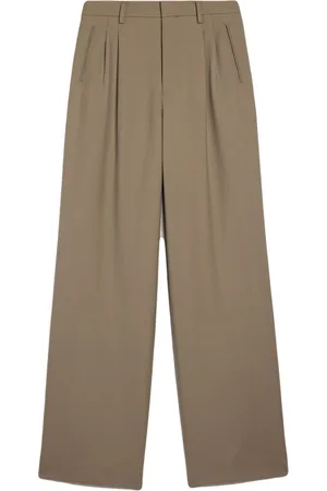 Ami Wide-leg wool trousers