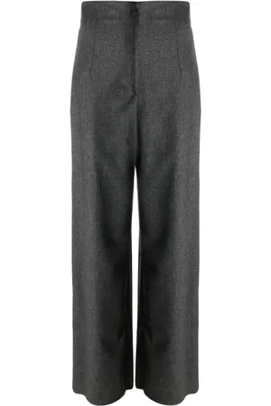 Emporio Armani Straight-leg high-waist trousers