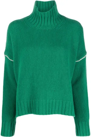 Woolrich Contrasting-stitch knitted jumper