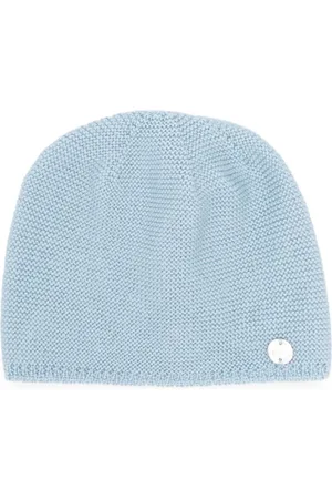 PAZ RODRIGUEZ Button-detail wool beanie