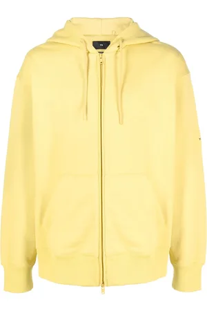 Y-3 Logo-patch organic-cotton hoodie