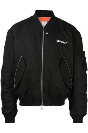 OFF-WHITE Diag print bomber jacket