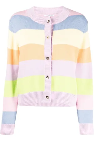 OLIVIA RUBIN Striped cotton cardigan