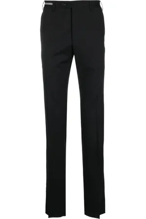 corneliani Slim-cut virgin-wool trousers