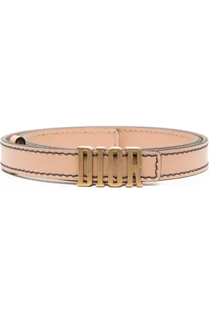 Dior 3D logo buckle leather belt