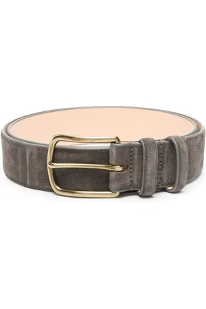 Officine creative Suede buckle belt