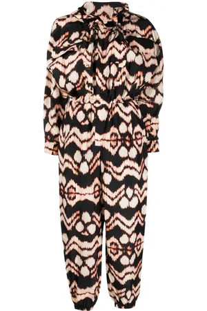 ULLA JOHNSON Aida graphic-print jumpsuit