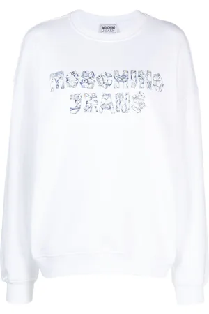 Moschino Logo-print cotton sweatshirt