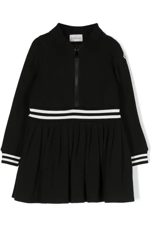 Moncler Logo-patch knitted polo dress