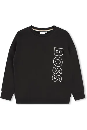 HUGO BOSS Logo-print crew-neck sweatshirt