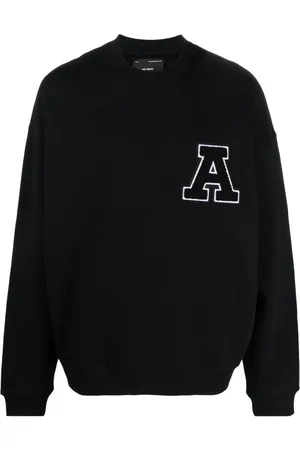 Axel Arigato Logo-patch organic cotton sweatshirt