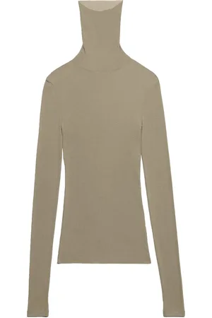 Ami Roll-neck ribbed sweater