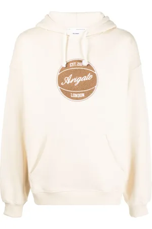 Axel Arigato Logo-appliqué organic cotton hoodie