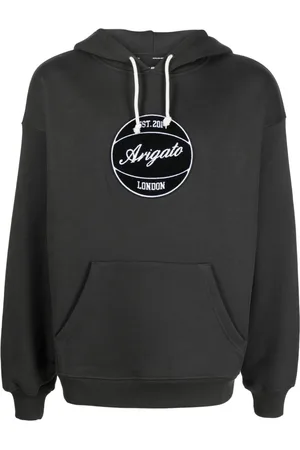 Axel Arigato Logo patch drawstring hoodie