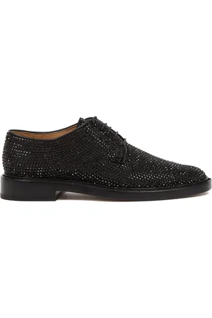 Maison Margiela Tabi rhinestone-embellished brogues