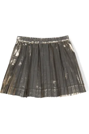 BONPOINT Metallic pleated skirt