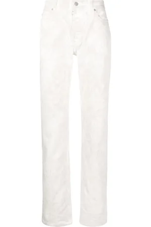 Maison Margiela Bleached-wash slim-cut jeans