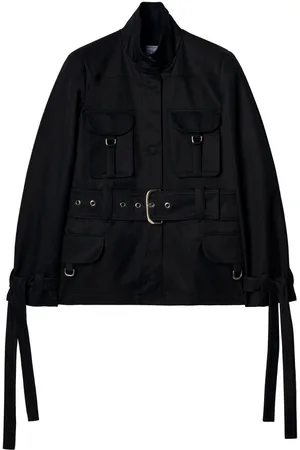 OFF-WHITE Belted-waist jacket